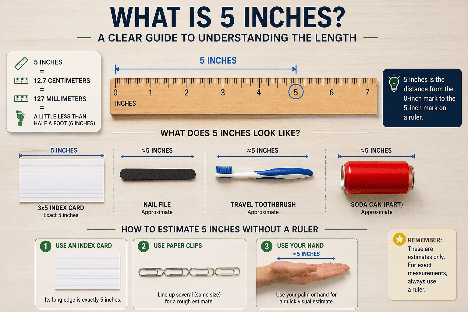 What Is 5 Inches
