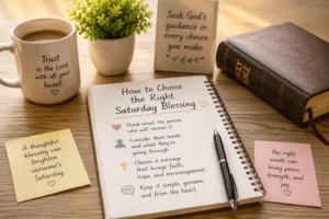 saturday blessing messages