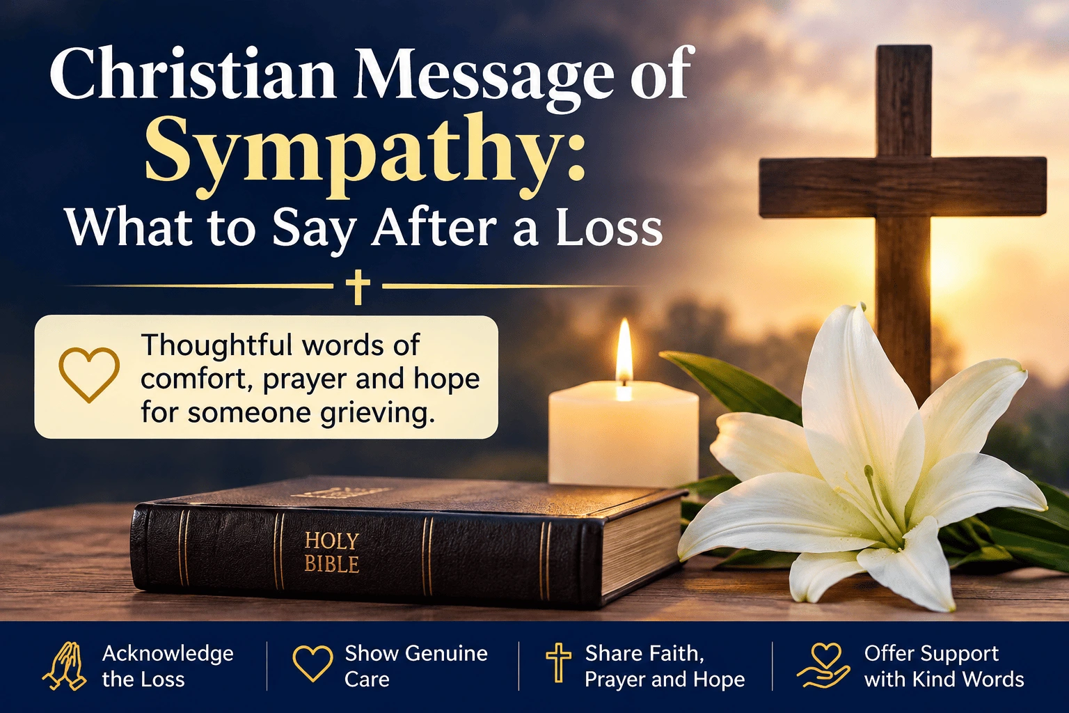 christian message of sympathy