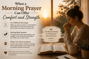 Good Morning for God