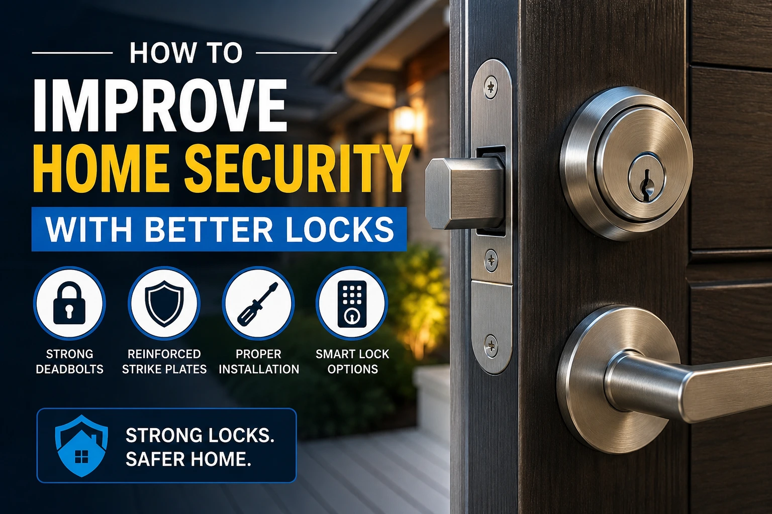How to Improve Home Security With Better Locks