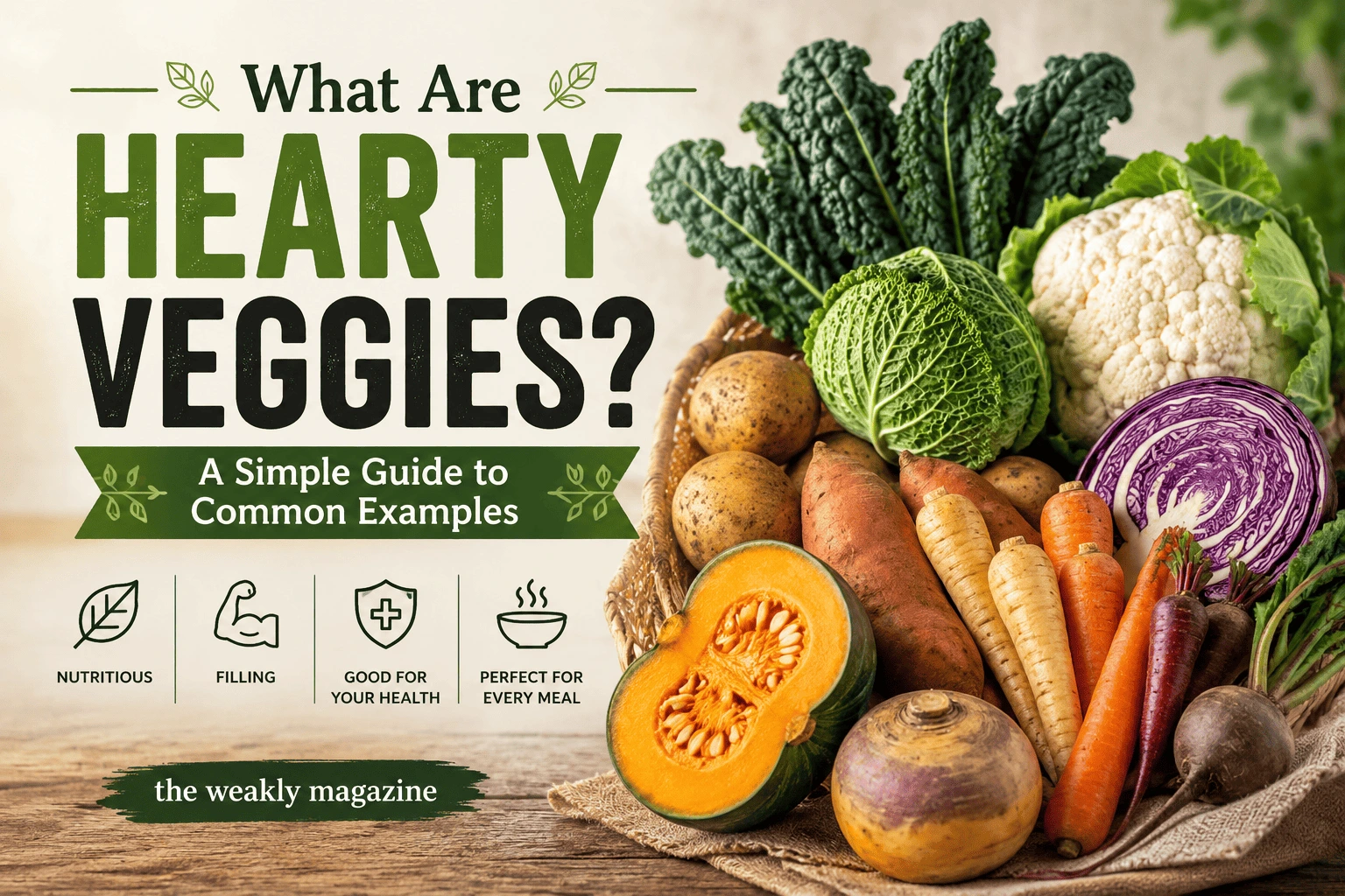hearty veggies