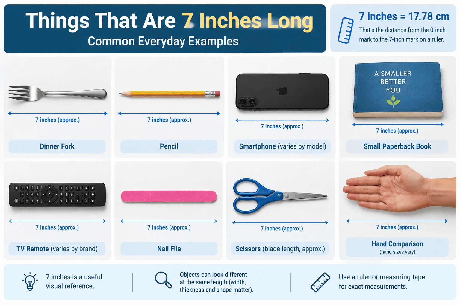 things that are 7 inches